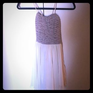 Flowy criss cross back dress